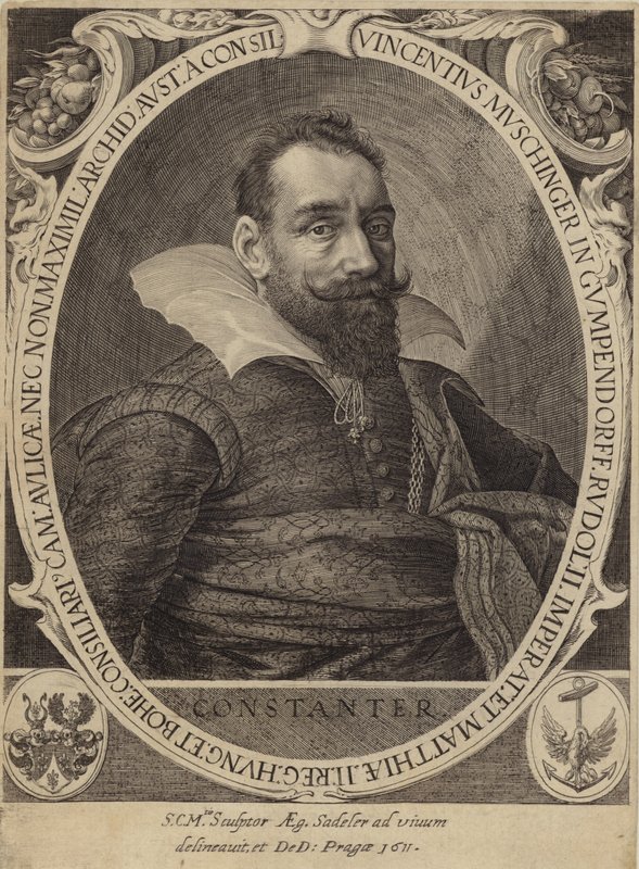 Portræt af Vincent Mussinger af Gumpendorff af Flemish School