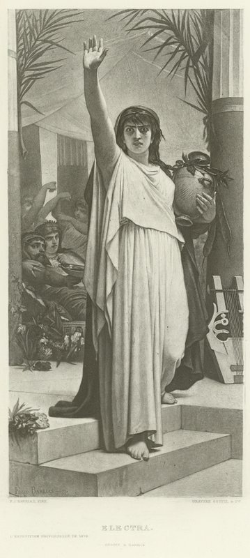 Elektricitet (gravering) af Félix Joseph Barrias