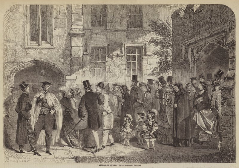 Miserable Sinners, Christchurch, Oxford af Florence Claxton