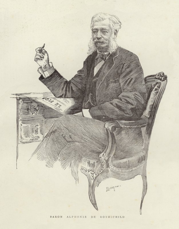 Baron Alphonse James de Rothschild af Florian