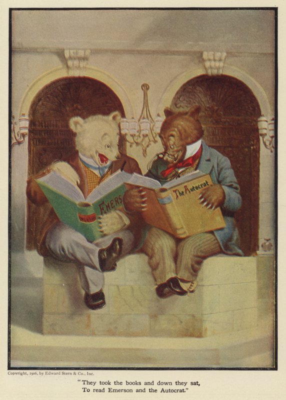 De tog bøgerne og satte sig ned for at læse Emerson and the Autocrat af Floyd V. Campbell