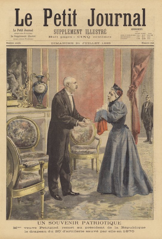 En patriotisk souvenir af Fortune Louis Meaulle