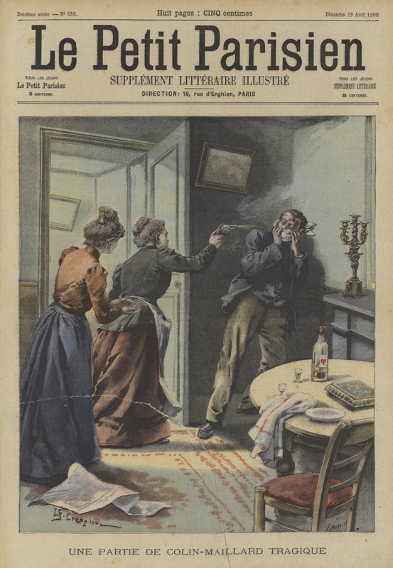 Et tragisk spil med blind mans buff af Fortune Louis Meaulle