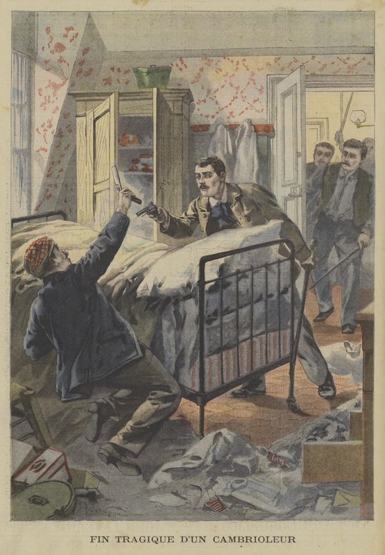 En indbrudstyvs død af Fortune Louis Meaulle
