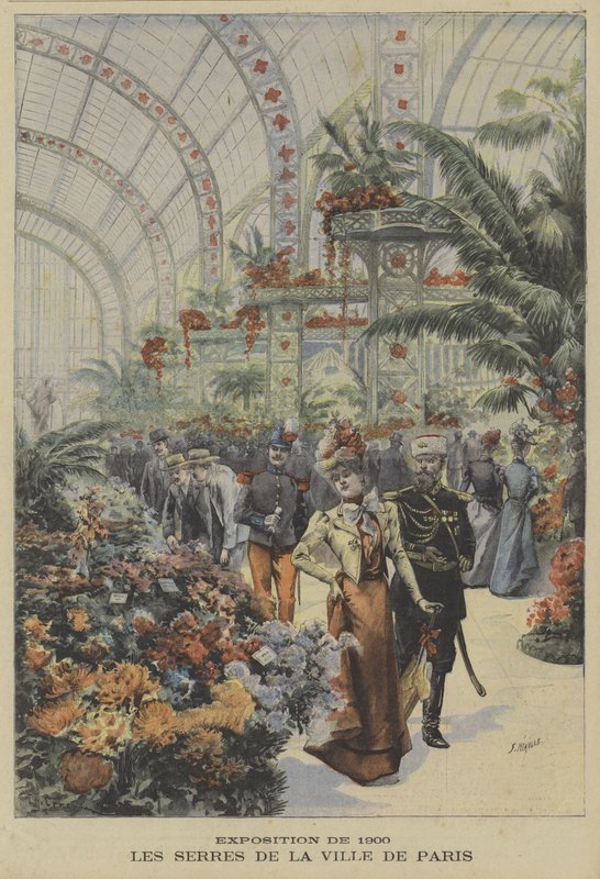 Drivhuse i byen Paris, Exposition Universelle, 1900 af Fortune Louis Meaulle