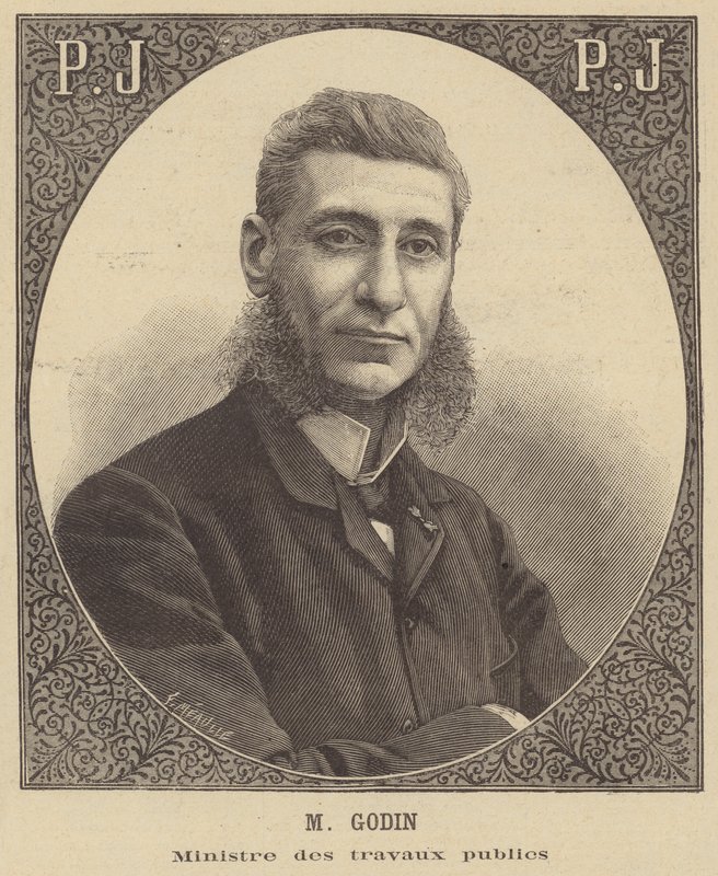 Jules Godin, fransk minister for offentlige arbejder af Fortune Louis Meaulle