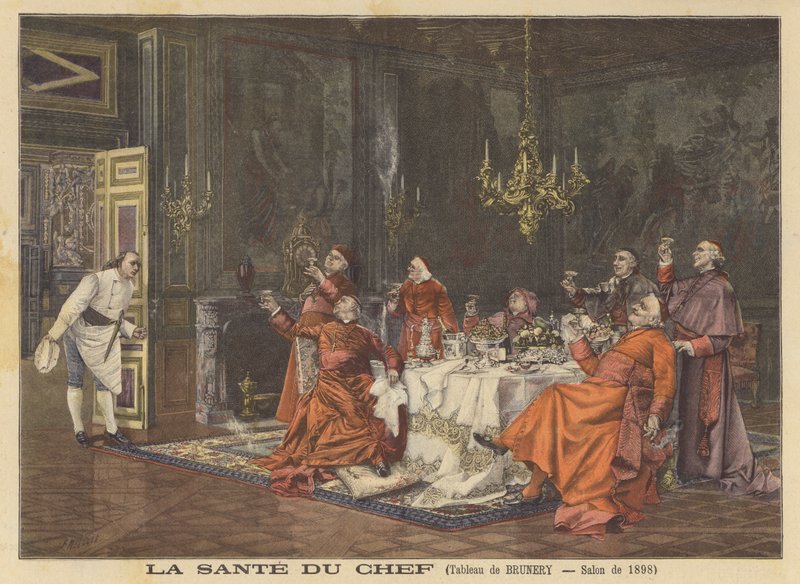 La sante du Chef (til kokkens sundhed) af Francesco Brunery