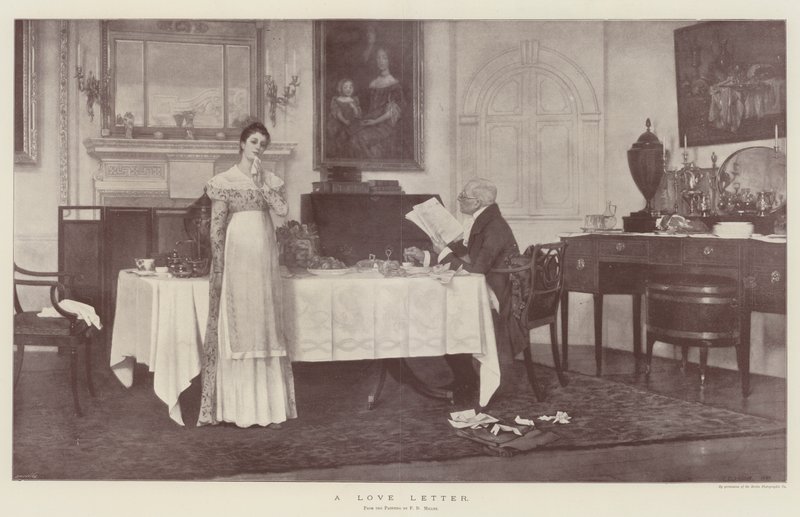 Et kærlighedsbrev af Francis Davis Millet