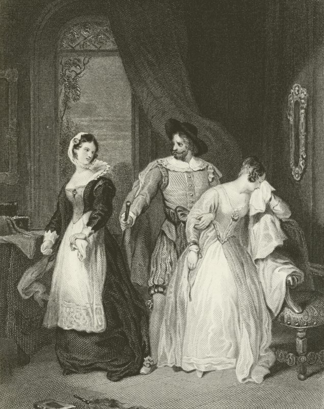 Katherine og Bianca af Francis Phillip Stephanoff