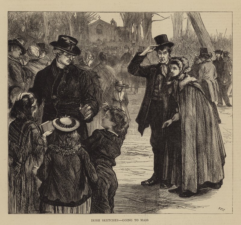 Irish Sketches, går til messe af Francis S. Walker