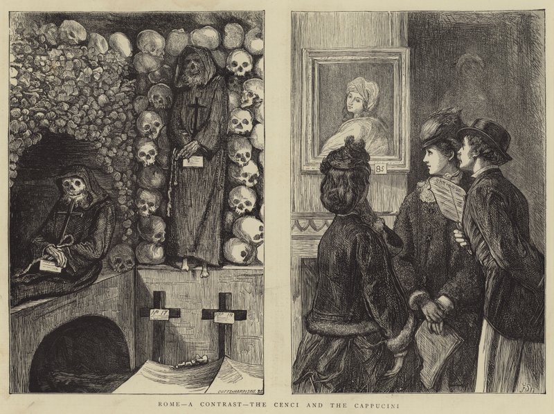 Rom, en kontrast, Cenci og Cappuccini af Francis S. Walker