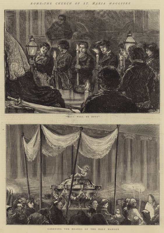Rom, kirken St Maria Maggiore af Francis S. Walker
