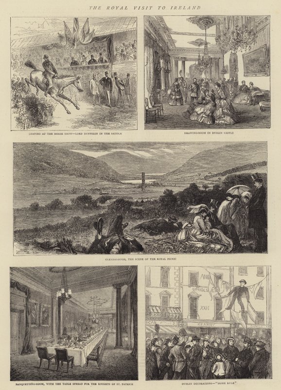 Det kongelige besøg i Irland af Francis S. Walker