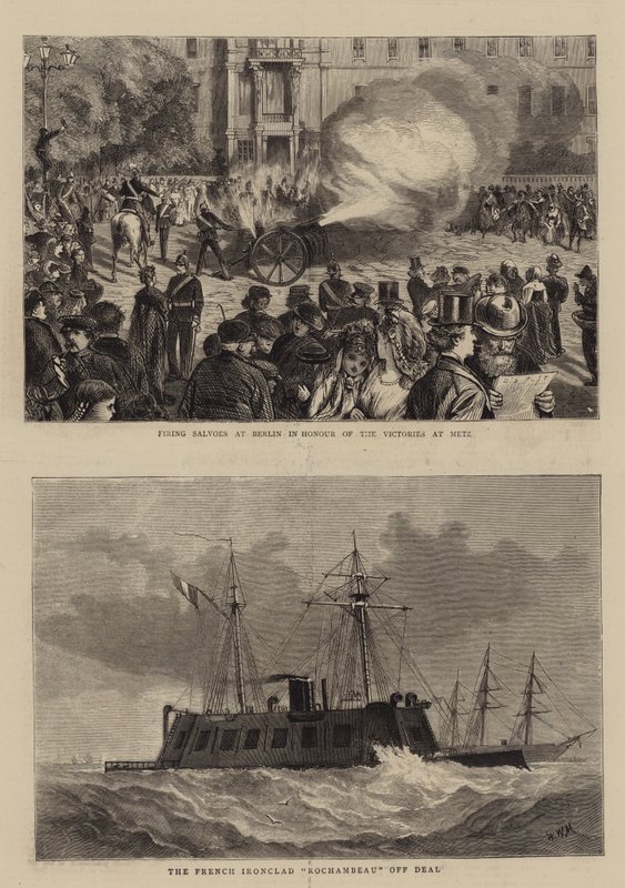 Scener fra den fransk-preussiske krig af Francis Wilfred Lawson