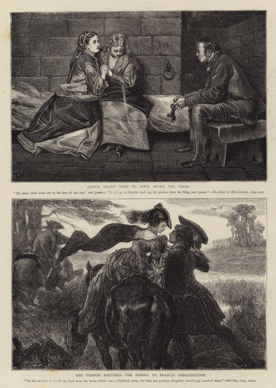 Sir Walter Scott hundrede år af Francis Wilfred Lawson