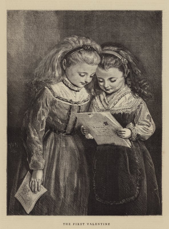 Den første Valentine af Francis Wilfred Lawson
