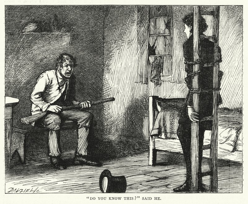 Illustration til Great Expectations af Charles Dickens (gravering) af Francis Arthur Fraser