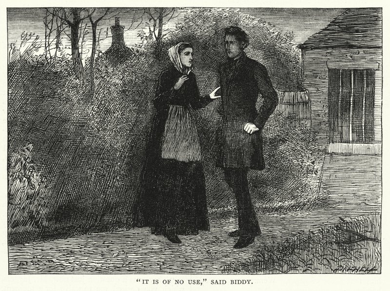 Illustration til Great Expectations af Charles Dickens (gravering) af Francis Arthur Fraser