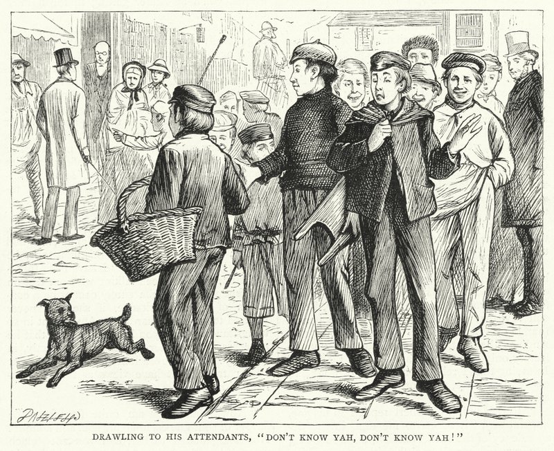 Illustration til store forventninger af Charles Dickens (gravering) af Francis Arthur Fraser