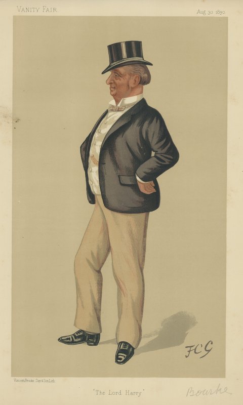 Den ærede Henry Lorton Burke af Francis Carruthers Gould
