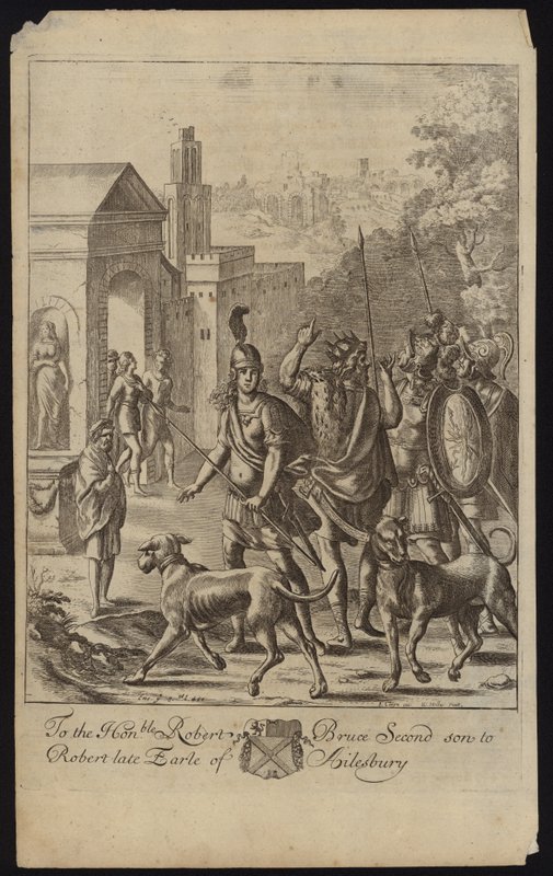 Evander og Aeneas ved Palentium af Francis Cleyn