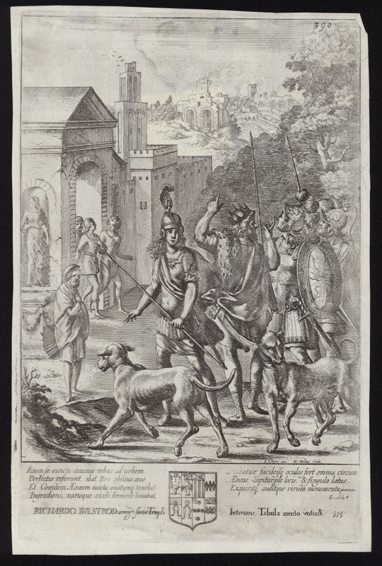 Evander og Aeneas ved Palentium af Francis Cleyn