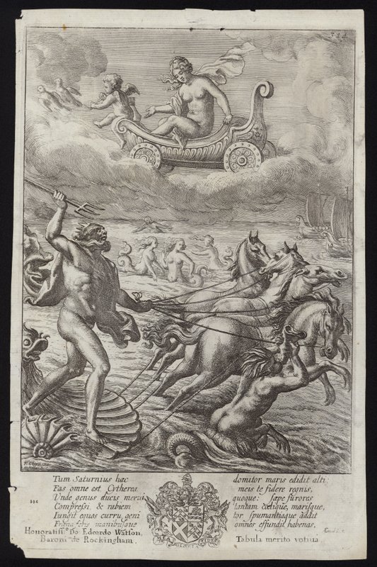 Poseidon af Francis Cleyn