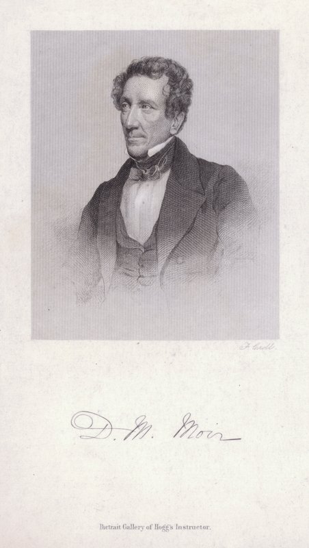 David Macbeth Moir, skotsk læge og forfatter (gravering) af Francis Croll