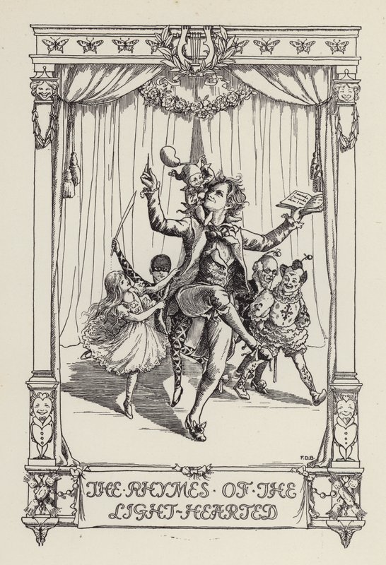 En anden bog med vers for børn: De lette hjerters rim (litografi) af Francis Donkin Bedford