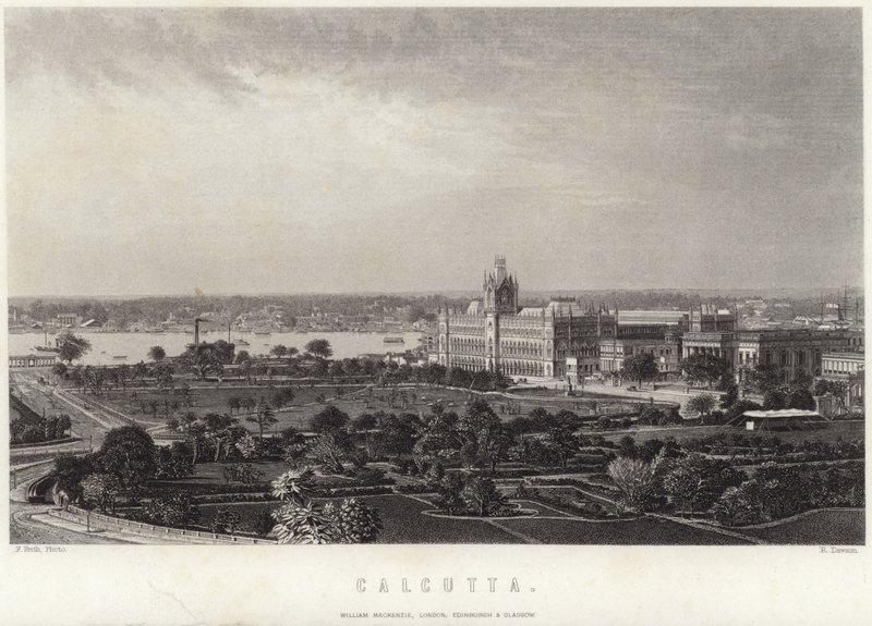 Calcutta i Vestbengalen af Francis Frith
