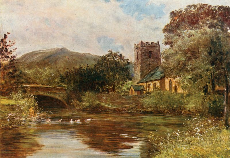 Grasmere Kirke af Francis S. Walker