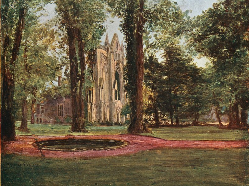 Newstead Abbey af Francis S. Walker