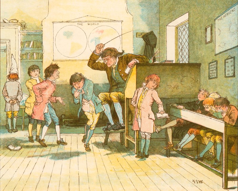 Den øde landsby af Oliver Goldsmith af Francis S. Walker