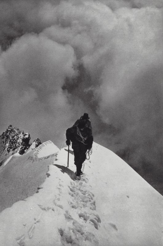 Alperne: Krydser Breithorn (s/h foto) af Francis Sydney Smythe