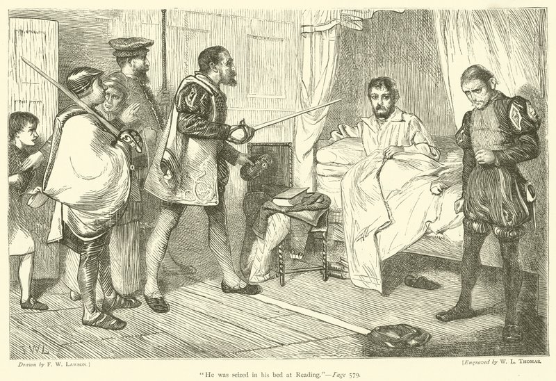 Han blev grebet i sin seng i Reading af Francis Wilfred Lawson