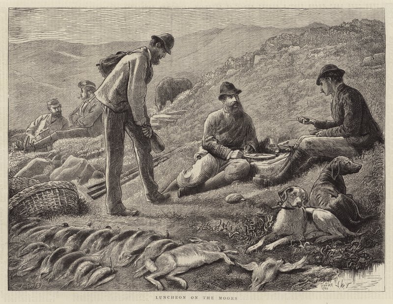 Frokost på maurerne af Francis Wilfred Lawson