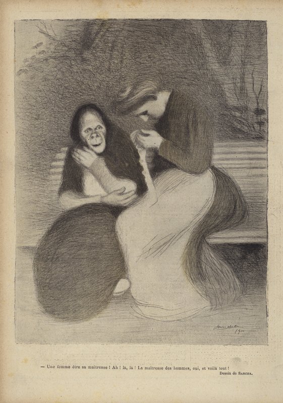 Illustration til Le Rire af Francisco Sancha y Lengo
