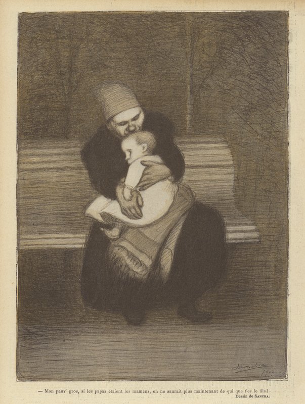 Illustration til Le Rire af Francisco Sancha y Lengo