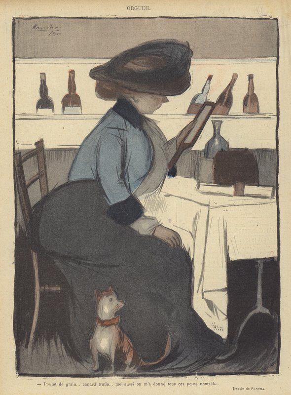Illustration til Le Rire af Francisco Sancha y Lengo