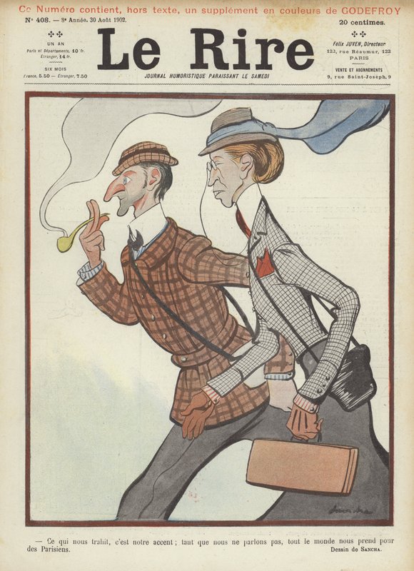 Illustration til Le Rire af Francisco Sancha y Lengo