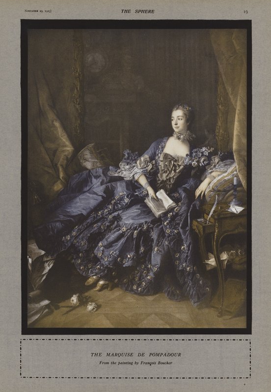 Marquise de Pompadour af François Boucher