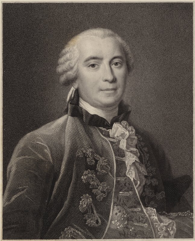 Georges Louis Leclerc af Francois Hubert Drouais