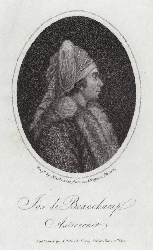 Pierre Joseph de Beauchamp af Francois Marie Rosset