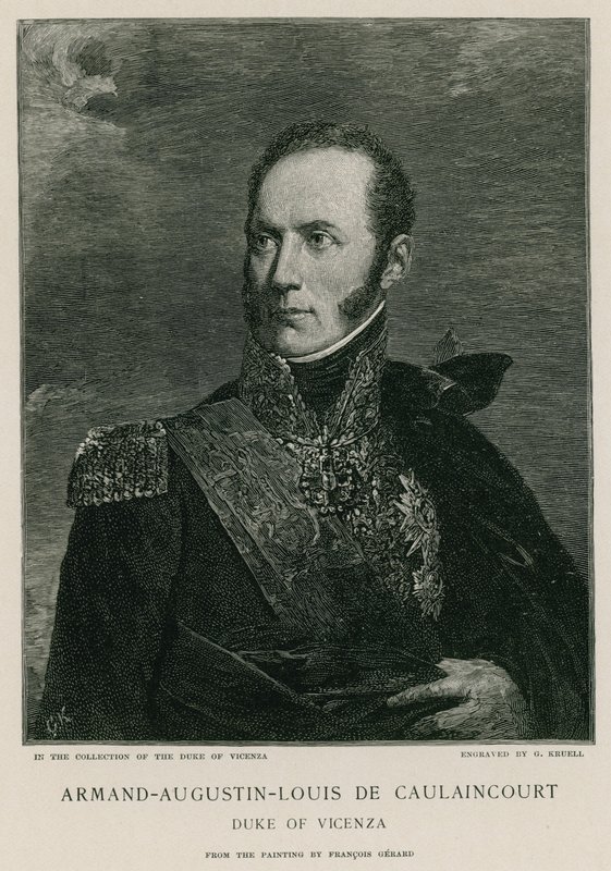 Armand-Augustin-Louis de Caulaincourt af Francois Pascal Simon Gerard