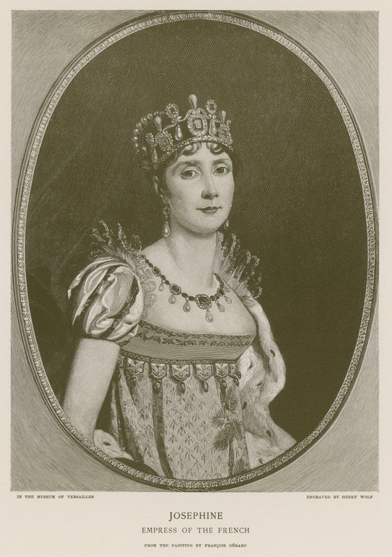 Josephine, franskmændenes kejserinde af Francois Pascal Simon Gerard