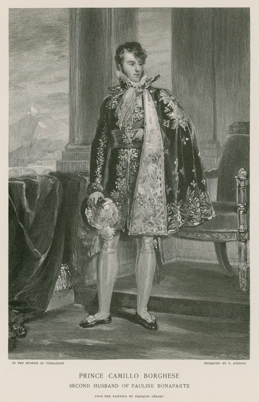 Prins Camillo Borghese af Francois Pascal Simon Gerard