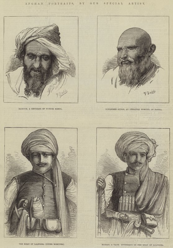 Afghanske portrætter af Frank Dadd