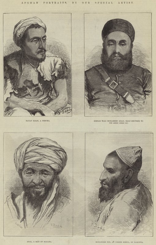 Afghanske portrætter af Frank Dadd