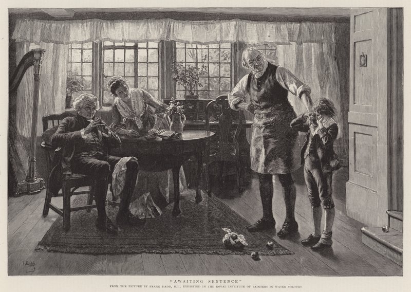 Afventer dom af Frank Dadd
