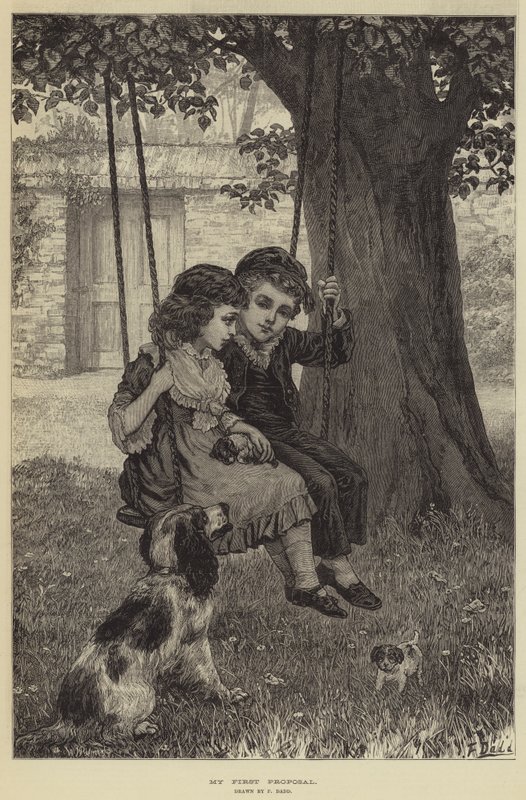 Mit første forslag af Frank Dadd